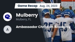 Recap: Mulberry  vs. Ambassador Christian Acadamy 2023