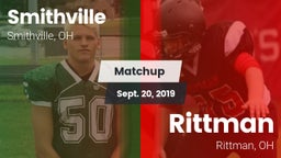 Matchup: Smithville vs. Rittman  2019