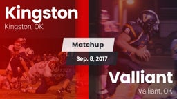 Matchup: Kingston vs. Valliant  2017