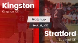 Matchup: Kingston vs. Stratford  2017