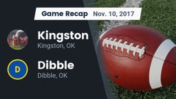 Recap: Kingston  vs. Dibble  2017