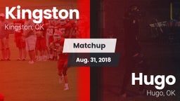 Matchup: Kingston vs. Hugo  2018