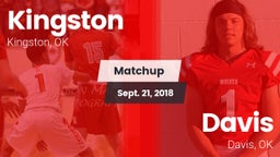Matchup: Kingston vs. Davis  2018