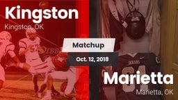 Matchup: Kingston vs. Marietta  2018