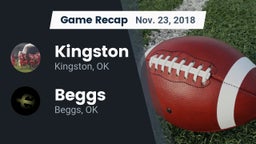 Recap: Kingston  vs. Beggs  2018