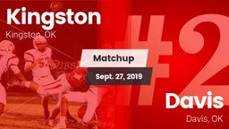 Matchup: Kingston vs. Davis  2019