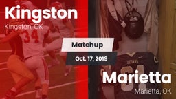 Matchup: Kingston vs. Marietta  2019