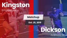 Matchup: Kingston vs. Dickson  2019