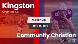Matchup: Kingston vs. Community Christian  2019