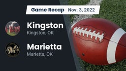 Recap: Kingston  vs. Marietta  2022