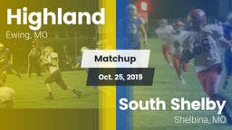 Matchup: Highland  vs. South Shelby  2019
