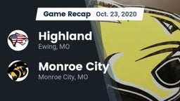 Recap: Highland  vs. Monroe City  2020