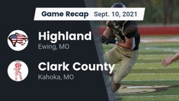 Recap: Highland  vs. Clark County  2021