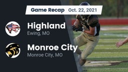 Recap: Highland  vs. Monroe City  2021
