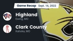 Recap: Highland  vs. Clark County  2022