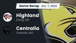 Recap: Highland  vs. Centralia  2022