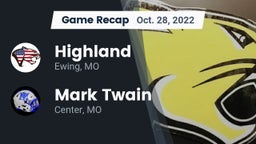 Recap: Highland  vs. Mark Twain  2022
