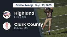 Recap: Highland  vs. Clark County  2023