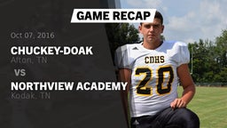 Recap: Chuckey-Doak  vs. Northview Academy 2016