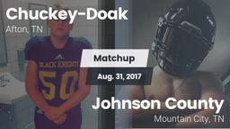 Matchup: Chuckey-Doak vs. Johnson County  2017