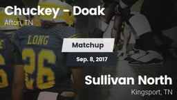 Matchup: Chuckey - Doak High vs. Sullivan North  2017