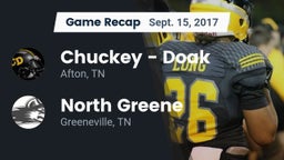Recap: Chuckey - Doak  vs. North Greene  2017