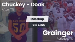 Matchup: Chuckey - Doak High vs. Grainger  2017