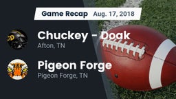 Recap: Chuckey - Doak  vs. Pigeon Forge  2018