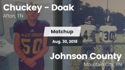 Matchup: Chuckey - Doak High vs. Johnson County  2018