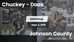 Matchup: Chuckey - Doak High vs. Johnson County  2019
