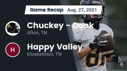 Recap: Chuckey - Doak  vs. Happy Valley   2021