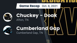 Recap: Chuckey - Doak  vs. Cumberland Gap  2021
