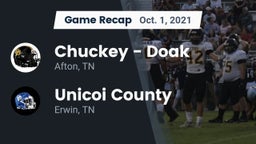 Recap: Chuckey - Doak  vs. Unicoi County  2021