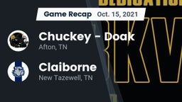 Recap: Chuckey - Doak  vs. Claiborne  2021
