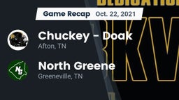 Recap: Chuckey - Doak  vs. North Greene  2021
