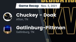 Recap: Chuckey - Doak  vs. Gatlinburg-Pittman  2021