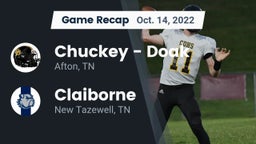 Recap: Chuckey - Doak  vs. Claiborne  2022