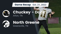 Recap: Chuckey - Doak  vs. North Greene  2022