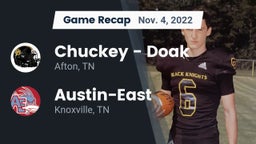 Recap: Chuckey - Doak  vs. Austin-East  2022