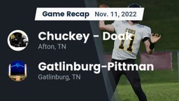 Recap: Chuckey - Doak  vs. Gatlinburg-Pittman  2022