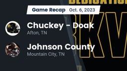 Recap: Chuckey - Doak  vs. Johnson County  2023