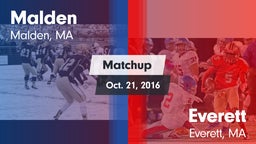 Matchup: Malden vs. Everett  2016