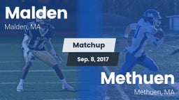 Matchup: Malden  vs. Methuen  2017