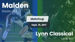 Matchup: Malden  vs. Lynn Classical  2017
