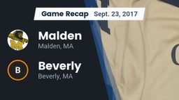 Recap: Malden  vs. Beverly  2017