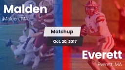 Matchup: Malden  vs. Everett  2017