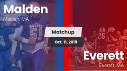 Matchup: Malden  vs. Everett  2019