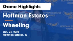 Hoffman Estates  vs Wheeling  Game Highlights - Oct. 24, 2023