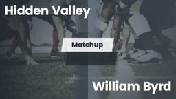 Matchup: Hidden Valley vs. Byrd  2016