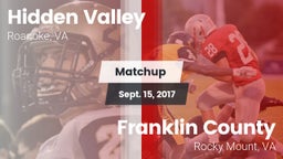 Matchup: Hidden Valley vs. Franklin County  2017